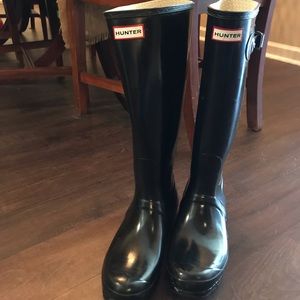 Hunter rain boots